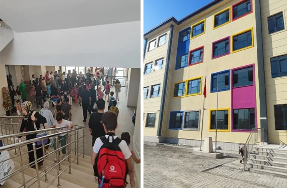 Veliler ve öğrenciler şoku yaşadı
