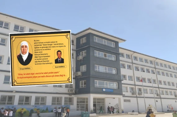 Okuldan hayırsevere vefa örneği