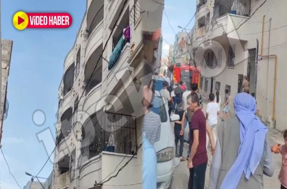 Mutfak tüpü patladı