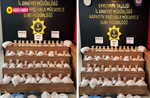 Şanlıurfa’da uyuşturucu operasyonu: