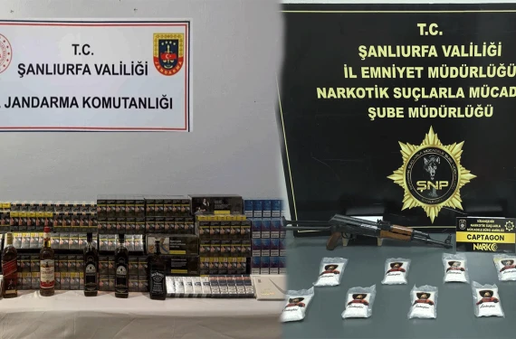 Binlerce ürün ele geçirildi