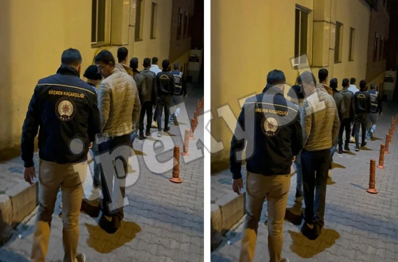 Şanlıurfa’da göçmen kaçakçılarına büyük darbe!