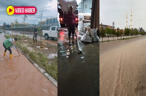 Şanlıurfa OSB’yi sel vurmuştu!
