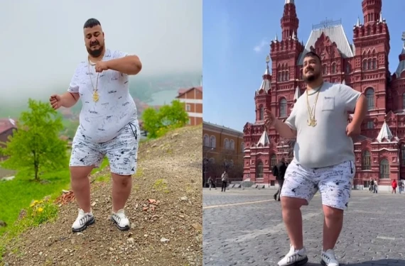 Göbeğini sallayarak ünlü oldu!