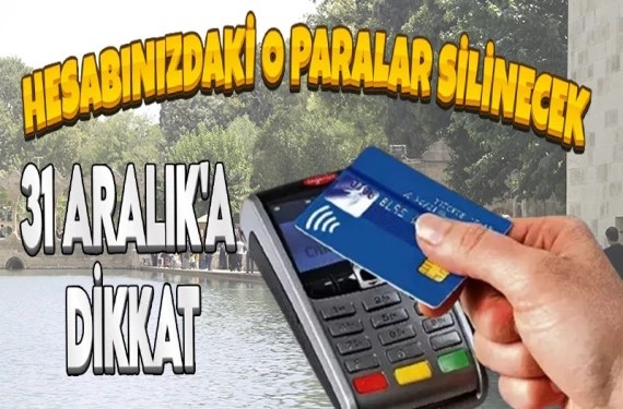 Son tarih 31 Aralık!