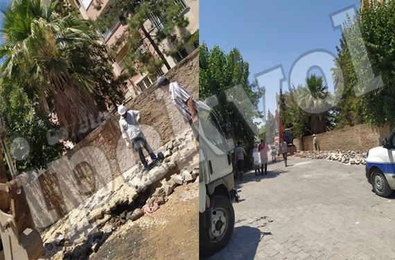 Doğal gaz borusu patladı