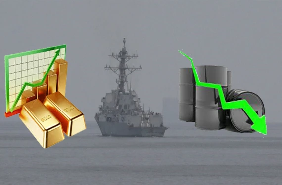 Petrol çakıldı, altın fırladı