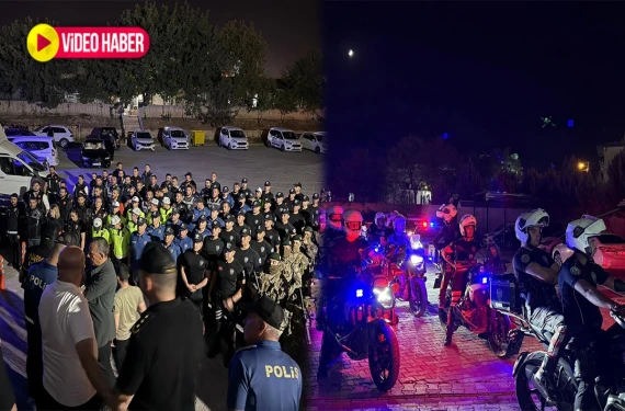 Onlarca personel sahaya çıktı