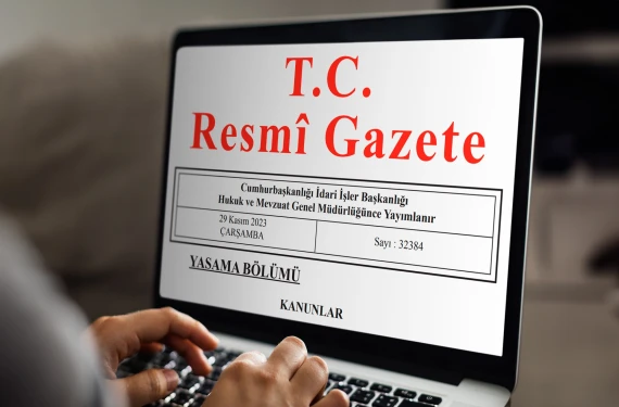 Resmi Gazete yayımlandı