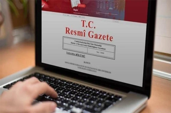 Resmi Gazete'de yayımlandı