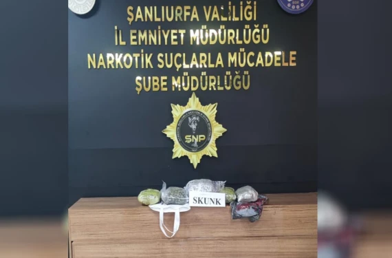 Urfa'da uyuşturucu operasyonu!