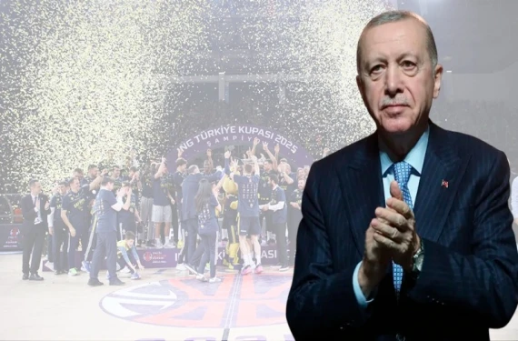 Cumhurbaşkanı Erdoğan Fenerbahçe'yi tebrik etti