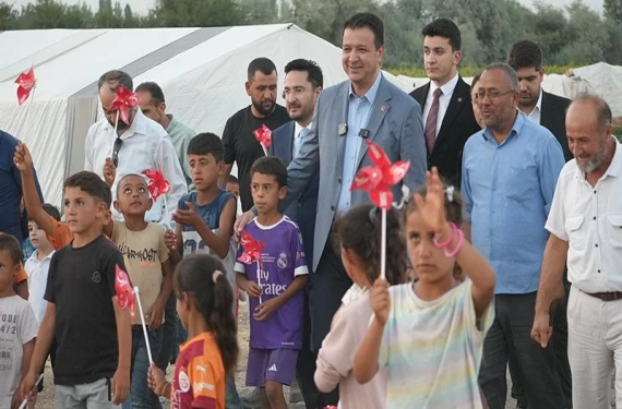 Arıkan’dan Şanlıurfalı tarım işçilerine ziyaret!