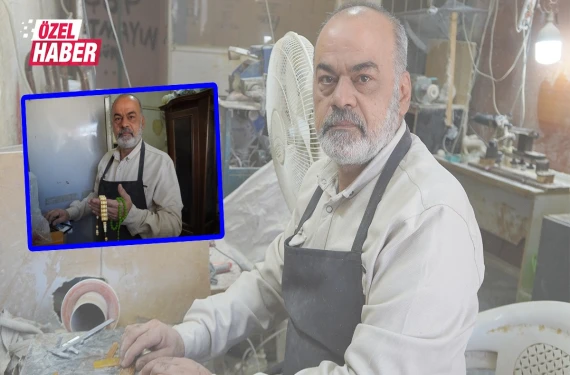 Şanlıurfa’da tezgahın başına geçti