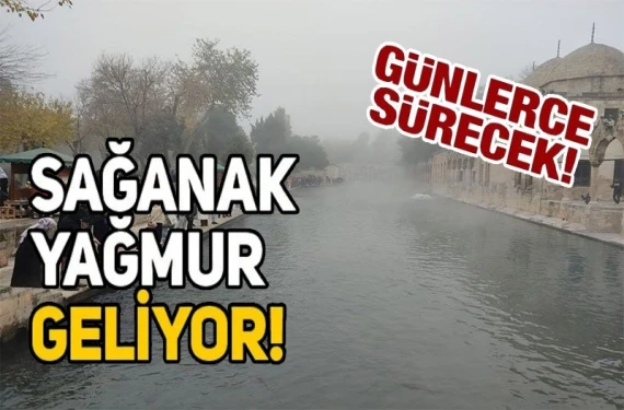Günlerce yağacak...