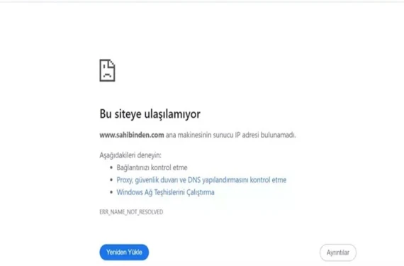 Site çöktü mü?