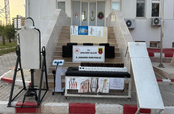Merdiven altı tedavi merkezine baskın