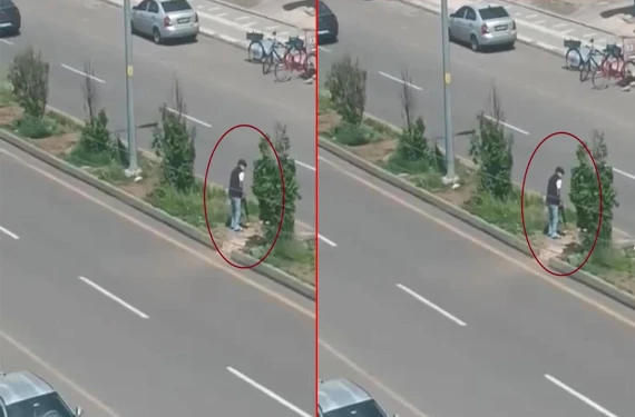 Dehşet anları kamerada: