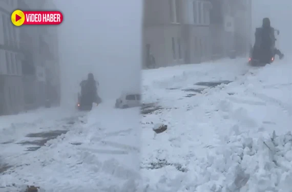 Mahallenin yolu açıldı