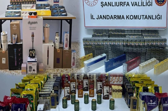 Kaçak ürünlere el konuldu