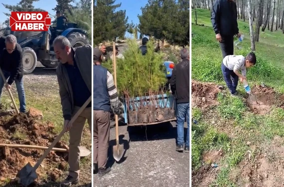 Gidenlerin anısı fidanlarla yeşerecek