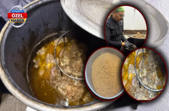 Çorum'un 12 saatte pişen meşhur lezzeti