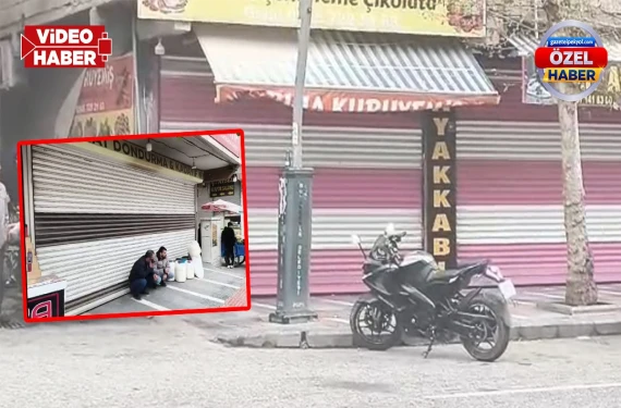 Esnaf gün boyu beklemede