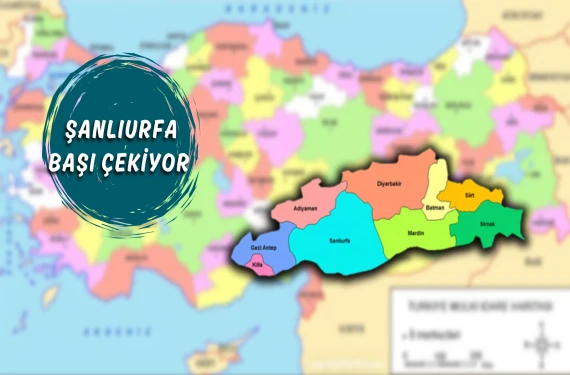 Şanlıurfa başı çekiyor