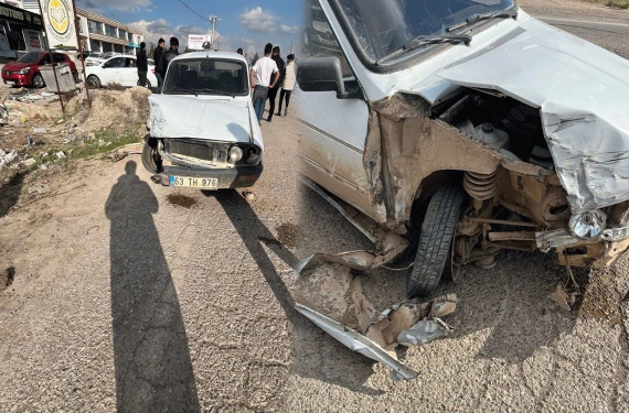 sürücüler hafif yaralandı