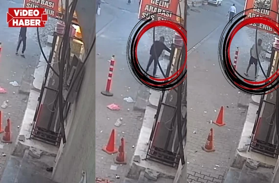 Esnaf görüntüleri izleyince şok oldu
