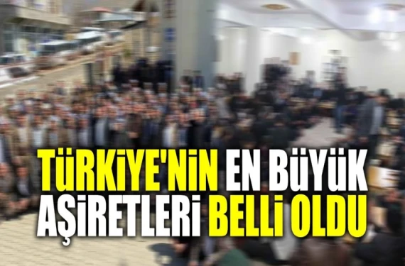 Hangi aşiretler listeye giremedi?