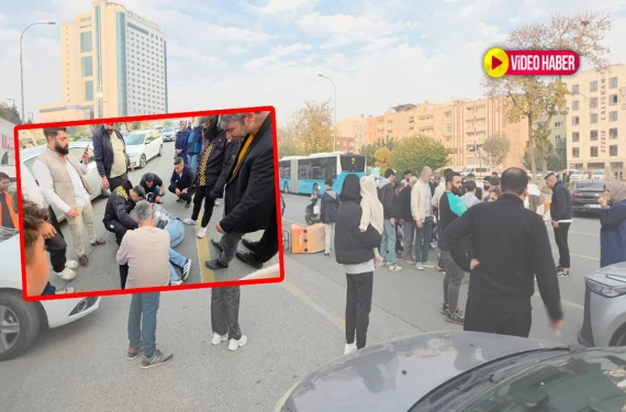 Sürücü hastanelik oldu