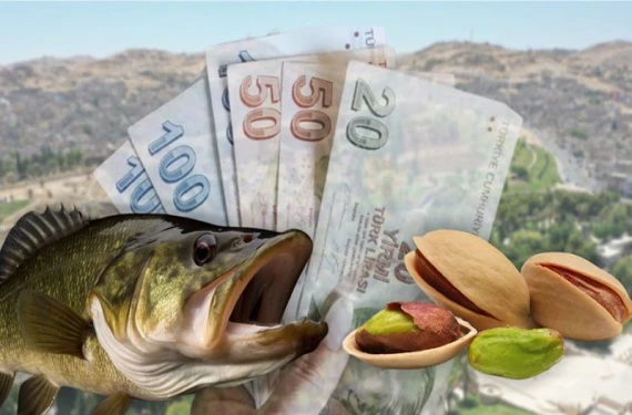 Şanlıurfa’da 1 kilo çupra, 2 kilo fıstık alıyor…