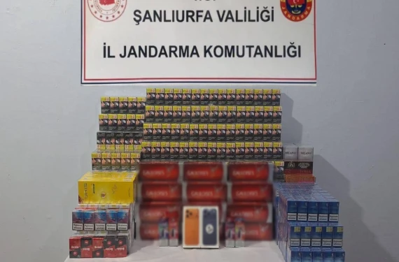 Jandarma binlerce eşyaya el koydu