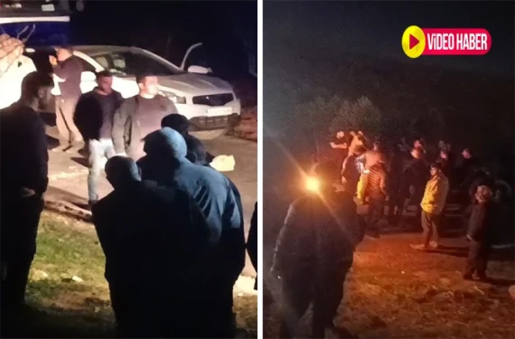 Araç delik deşik oldu