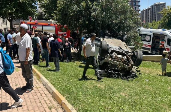 Şanlıurfa'da akıl almaz kaza!