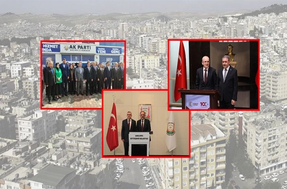Şanlıurfa'da ‘bakanlar’ geçidi: