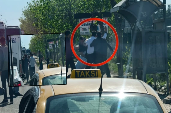 Yol çalışması yetmedi, bir de kavga çıktı