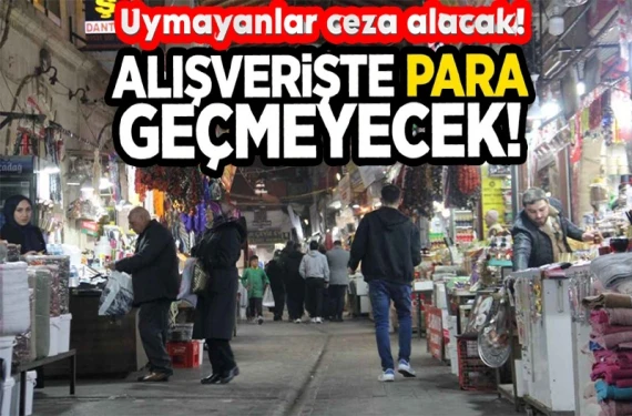 Bugünden itibaren geçerli olacak