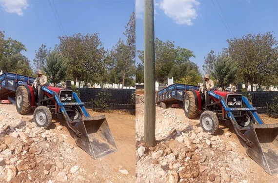 Koca mahalle ona dua ediyor