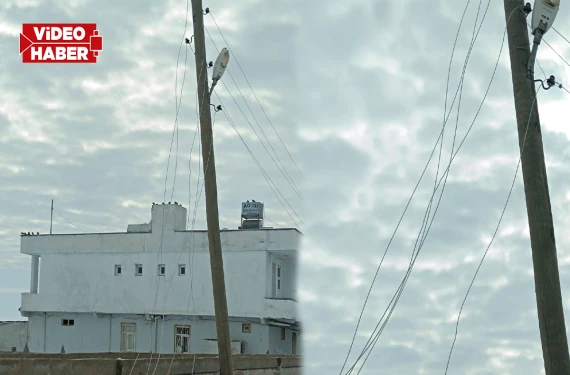 Tüm köy elektriksiz kaldı