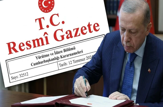 Cumhurbaşkanı Erdoğan imzaladı: