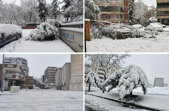 Beyaz örtü yıkıp geçiyor!