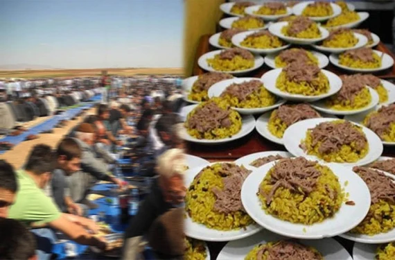 Şanlıurfa’da paylaşmanın en görkemli hali: