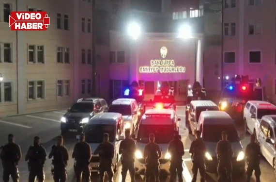 Şanlıurfa'da şafak operasyonu: