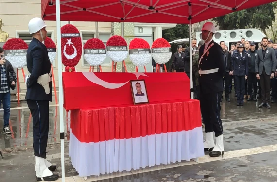 Şanlıurfa’da şehit polis memuru memleketine uğurlandı: