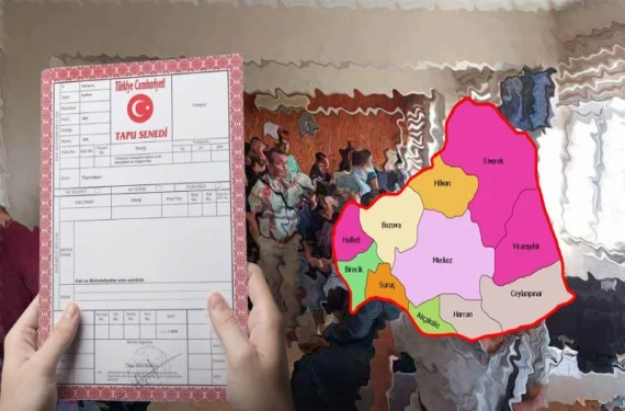 Şanlıurfa'da tapu işlemleri patladı: