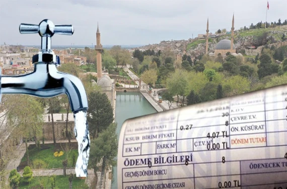 Şanlıurfa’da su faturalarını yarıya düşürecek