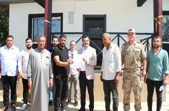 Anahtar teslimi yapıldı