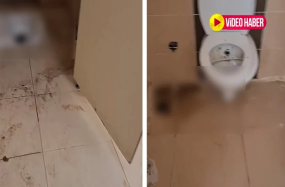 Şanlıurfa’daki hastanede mide bulandıran görüntü!